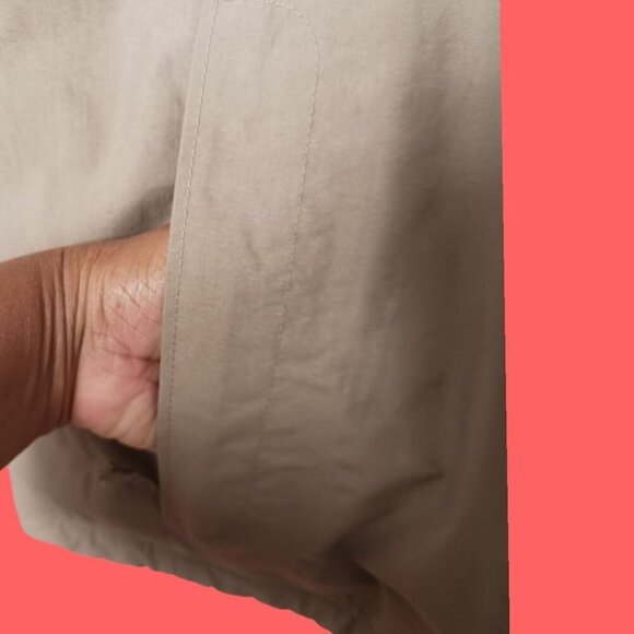 L.L.Bean Vtg Mens Jacket With Fleece Lining & Zip Green Small - Picture 3 of 16